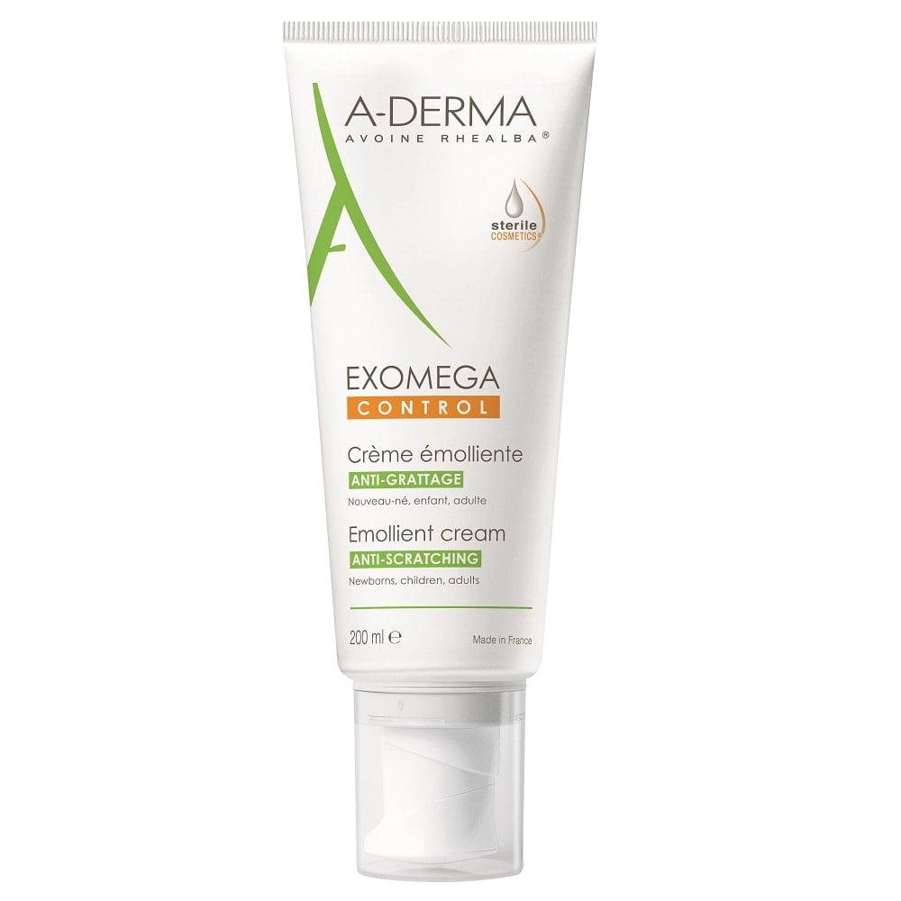 A-Derma Crema emolienta Exomega Control, 200 ml