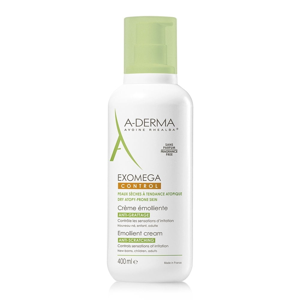 A-Derma Crema emolienta Exomega Control, 400 ml, Pierre Fabre