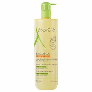 ADERMA Exomega Control Ulei de Dus, 750ml