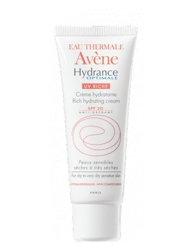 AVENE Hydrance Optimale UV Riche SPF 20, 40 ml, Pierre Fabre