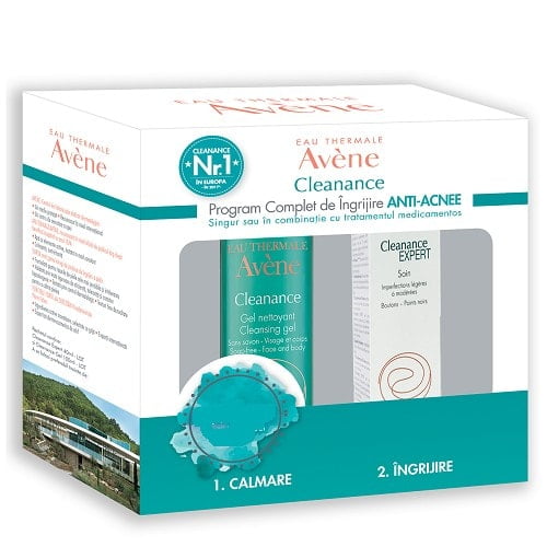AVENE Pachet Emulsie imperfectiuni Cleanance Expert