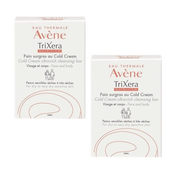 AVENE Pachet Sapun cu Cold Cream Nutrition TriXera, 100 g  100 g