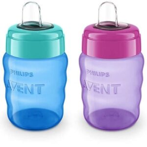AVENT Cana cu tetina moale, 9 luni, 260 ml, SCF553/00