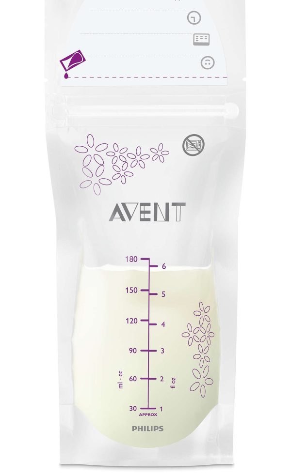 AVENT Pungi stocare lapte, 25 bucati, SCF603/25