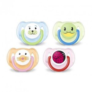 AVENT Suzete silicon, 6-18 luni, SCF182/24, Soft silicone, 2 bucati