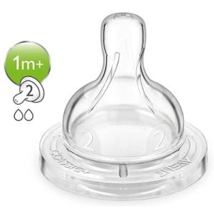 AVENT Tetina Airflex,1 luna,2 orificii, 632/27, 2 bucati
