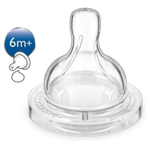 AVENT Tetina Airflex,6 luni, orificiu forma Y, SCF636/27, 2 bucati