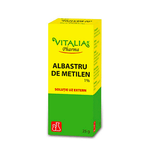 Albastru de metilen 1% , 25 g, Vitalia