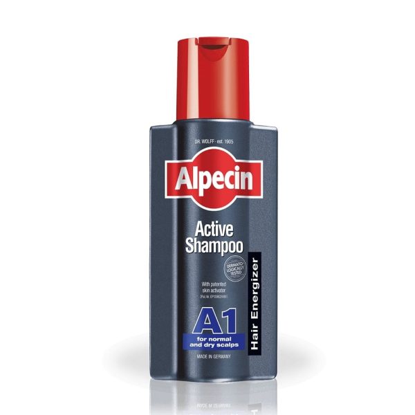 Alpecin Active A1 sampon pentru scalp normal sau uscat, 250 ml, Dr. Kurt Wolff