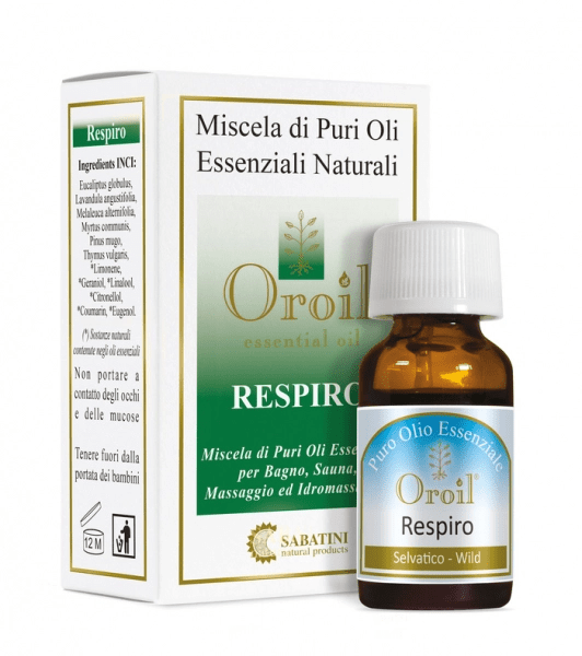 Amestec de Uleiuri Esentiale Respiro x10ml, Oroil
