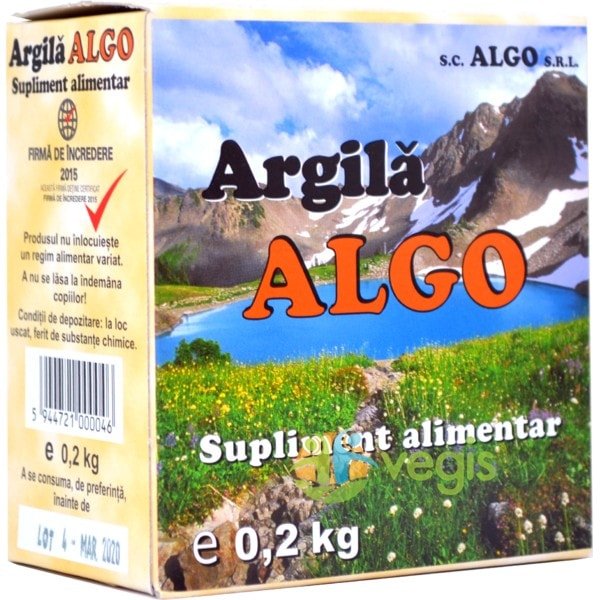 Argila pulbere