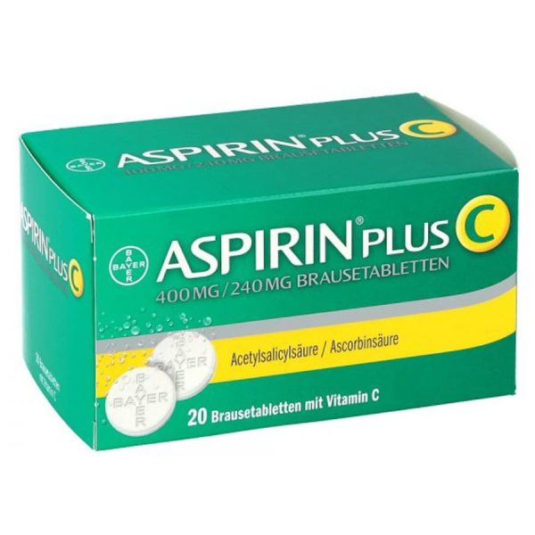 Aspirin Plus C, 20 comprimate efervescente, Bayer Farmacia Morpheus