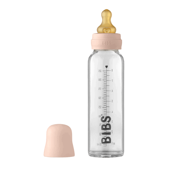 BIBS Biberon sticla lapte anticolici - Set complet Blush, 225 ml