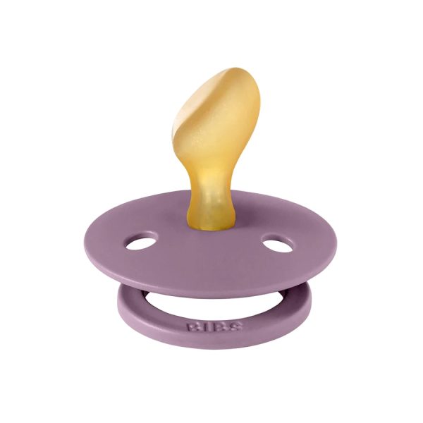 BIBS Colour Mauve Ortodontica , 0-6L (Size 1), Latex, 1buc