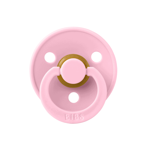 BIBS Colour Suzeta Baby Pink BIBS Colour Suzeta Baby Pink, 6-18L (size 2), Latex , 1 buc