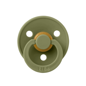 BIBS Colour Suzeta Olive , 0-6L (size 1), Latex , 1 buc