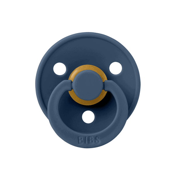 BIBS Colour Suzeta Steel Blue BIBS Colour Suzeta Steel Blue , 0-6L (size 1), Latex , 1 buc
