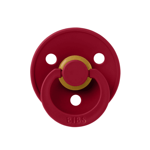 BIBS Colour Suzeta Suzeta Ruby, 6-18 Luni (size 2), Latex , 1 buc