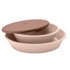 BIBS Set 2 Farfurii Diversificare Copii, Blush