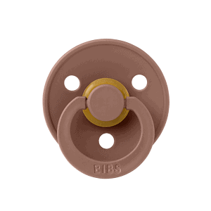 BIBS Set 2 Suzete Colour Ivory/Wood Chuck, 0-6L (size 1)