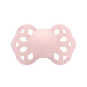 BIBS Suzeta Ortodontica Infinity Blossom, 6-18L (Size 2), Silicon, 1 buc