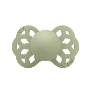 BIBS Suzeta Ortodontica Infinity Sage BIBS Suzeta Ortodontica Infinity Sage, 0-6L (Size 1), Silicon, 1 buc