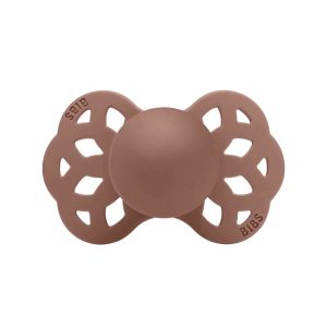 BIBS Suzeta Ortodontica Infinity Woodchuck, 6-18L (Size 2), Silicon, 1 buc
