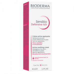 BIODERMA Crema calmanta Sensibio Defensive Rich, 40 ml