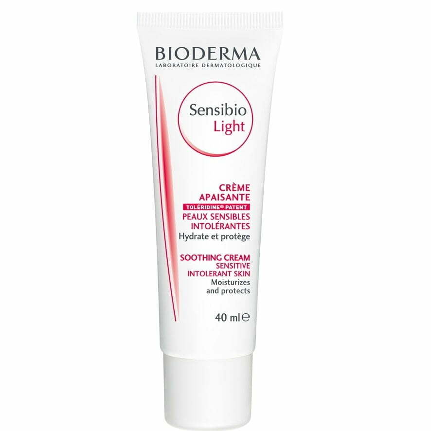 BIODERMA Crema pentru piele sensibila Sensibio Light, 40 ml