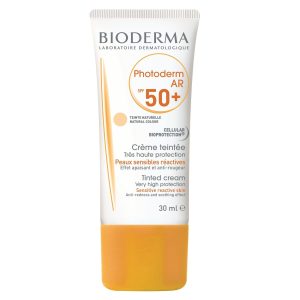 BIODERMA Crema protectie solara colorata pentru piele sensibila Photoderm AR SPF50, 30 ml