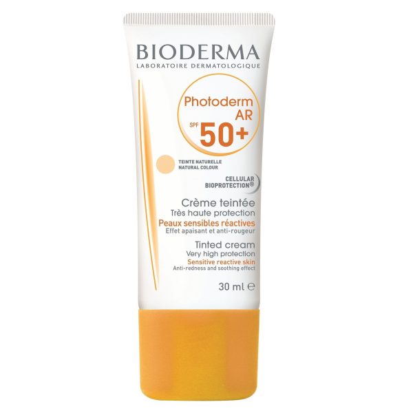 BIODERMA Crema protectie solara colorata pentru piele sensibila Photoderm AR SPF50, 30 ml