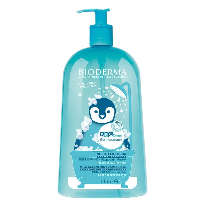 BIODERMA Gel spumant ABCDerm BIODERMA Gel spumant ABCDerm, 1L