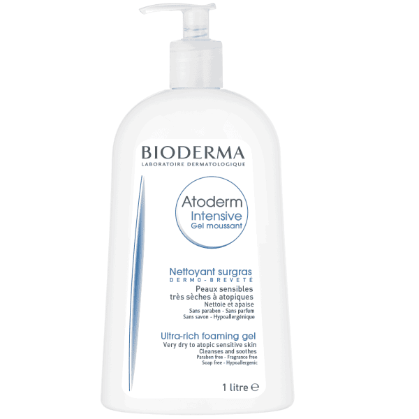 BIODERMA Gel spumant Atoderm Intensive BIODERMA Gel spumant Atoderm Intensive, 1L