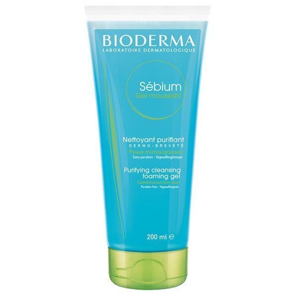 BIODERMA Gel spumant Sebium, 200 ml