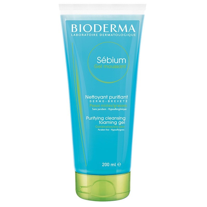 BIODERMA Gel spumant Sebium, 200 ml