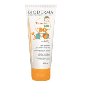 BIODERMA Lapte colorat protectie solară Photoderm Kid SPF 50, 100 ml