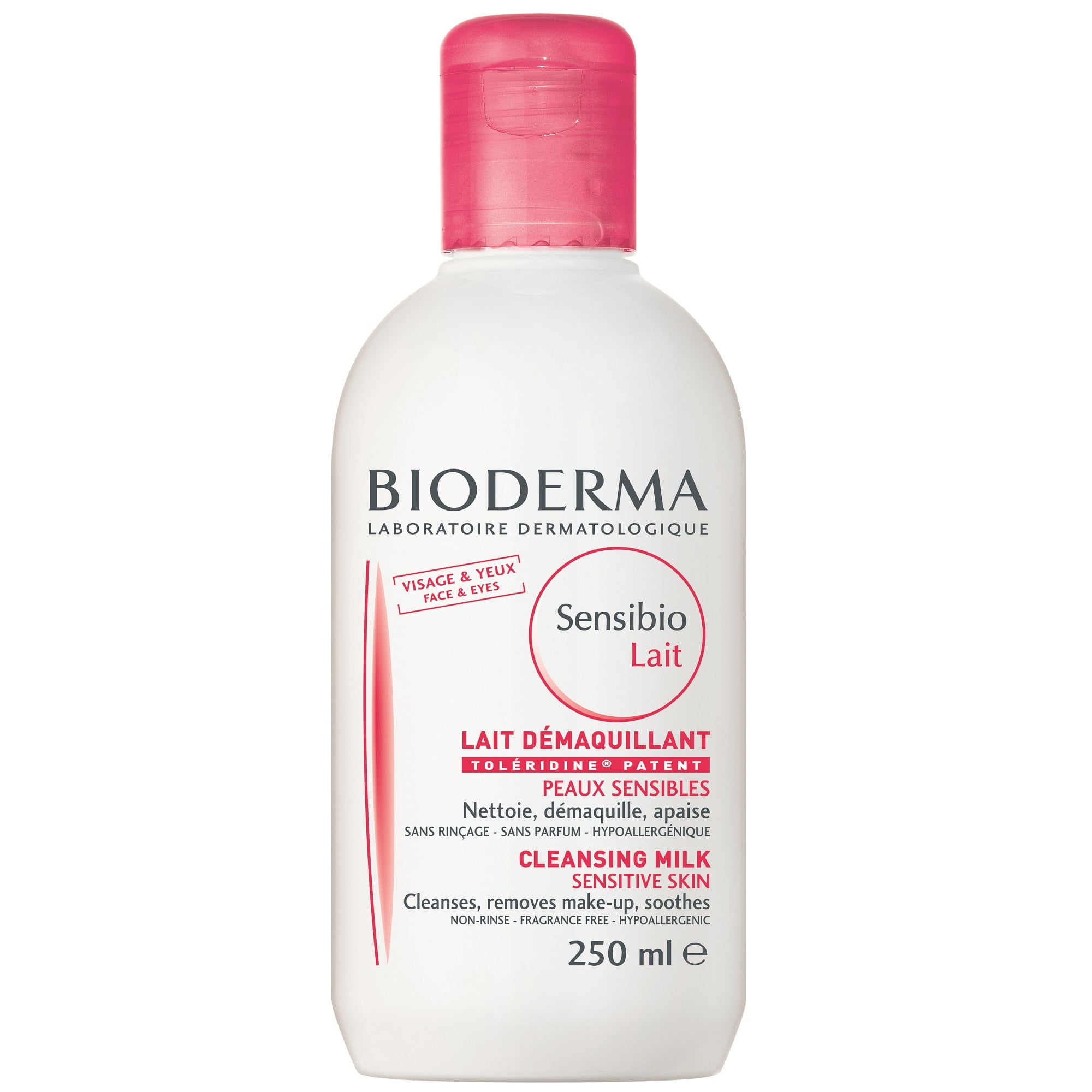 BIODERMA Lapte demachiant Sensibio, 250 ml