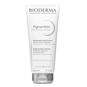 BIODERMA Spuma de curatare cu efect de exfoliere Pigmentbio, 200 ml