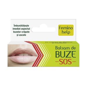 Balsam de buze SOS Feminohelp Balsam de buze SOS Feminohelp, 4.8 g, Zdrovit