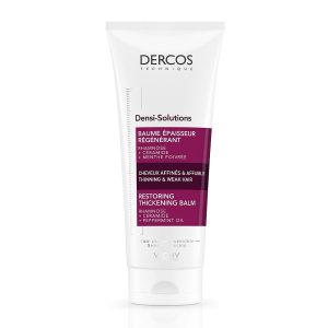 Balsam pentru par subtire si slabit cu efect de densificare Dercos Densi-Solutions, 200 ml, Vichy