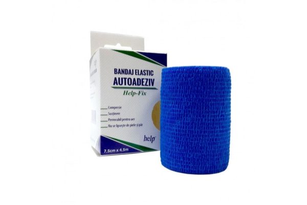 Bandaj Elastic Autoadeziv 7.5 cm x 4.5 cm, Help