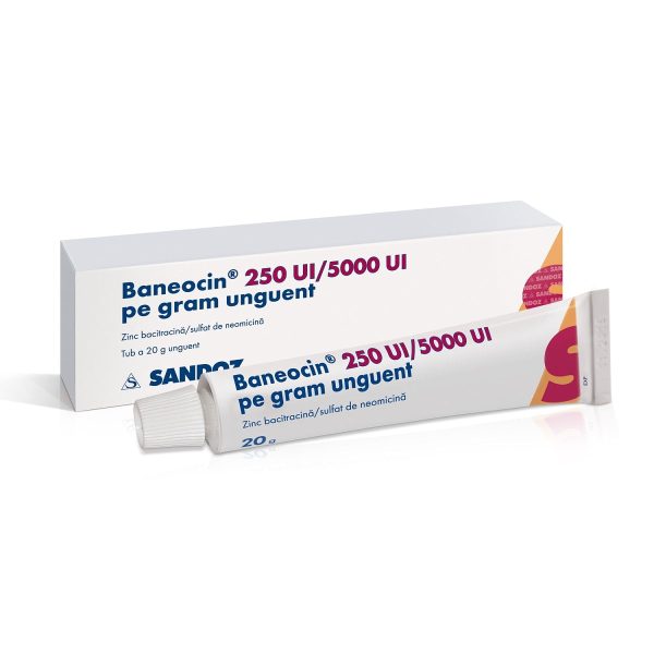 Baneocin  unguent, 20 g, Sandoz
