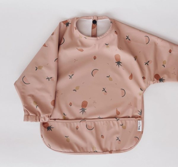 Baveta Maneca Lunga Fruits, 1 buc, Little Prints