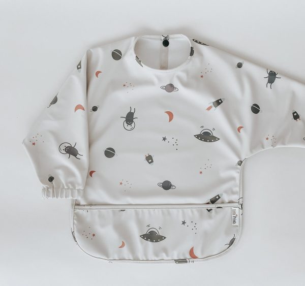 Baveta Maneca Lunga Planets Baveta Maneca Lunga Planets, 1 buc, Little Prints