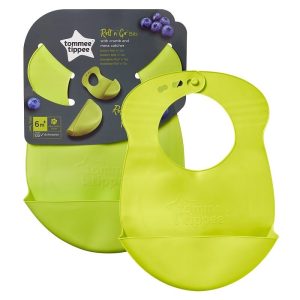 Baveta Roll&Go Verde Baveta Roll&Go Verde, TT0330, 6L, 1buc, TOMMEE TIPPEE