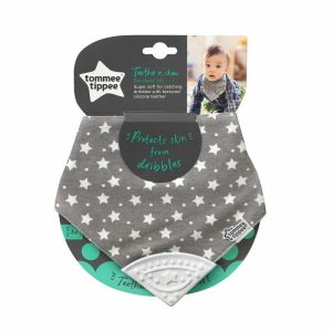Baveta cu Inel Gingival Stelute, TT0257, 1buc, TOMMEE TIPPEE