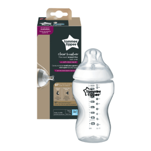 Biberon Closer to Nature PP Biberon Closer to Nature PP, 340ml, TT0018, 3L, 1buc, TOMMEE TIPPEE