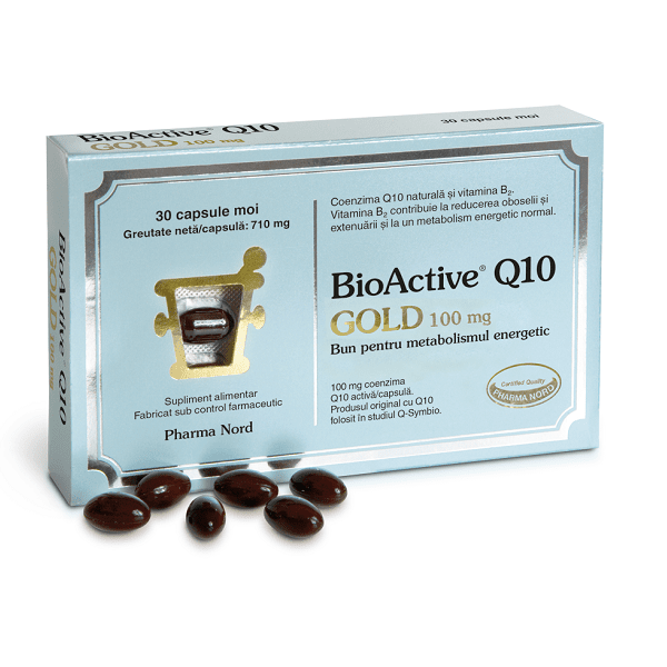 BioActive Q10 Gold BioActive Q10 Gold, 30 Capsule, Pharma Nord
