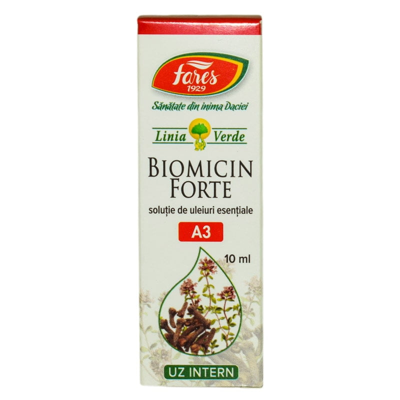 Biomicin Forte A3, 10 ml, Fares