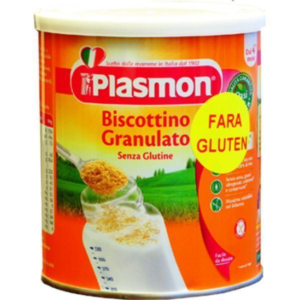 Biscuiti Granulati fara Gluten de la 4 luni, 374g, Plasmon